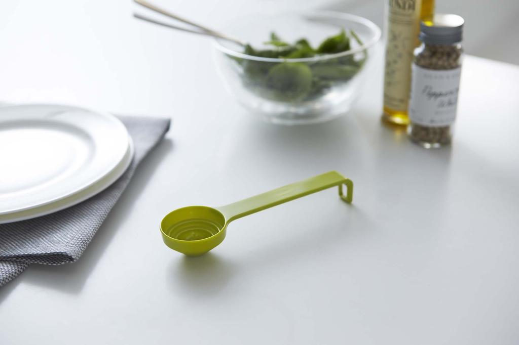 Yamazaki Jitsugyo Tiered Measuring Spoon Green 2701