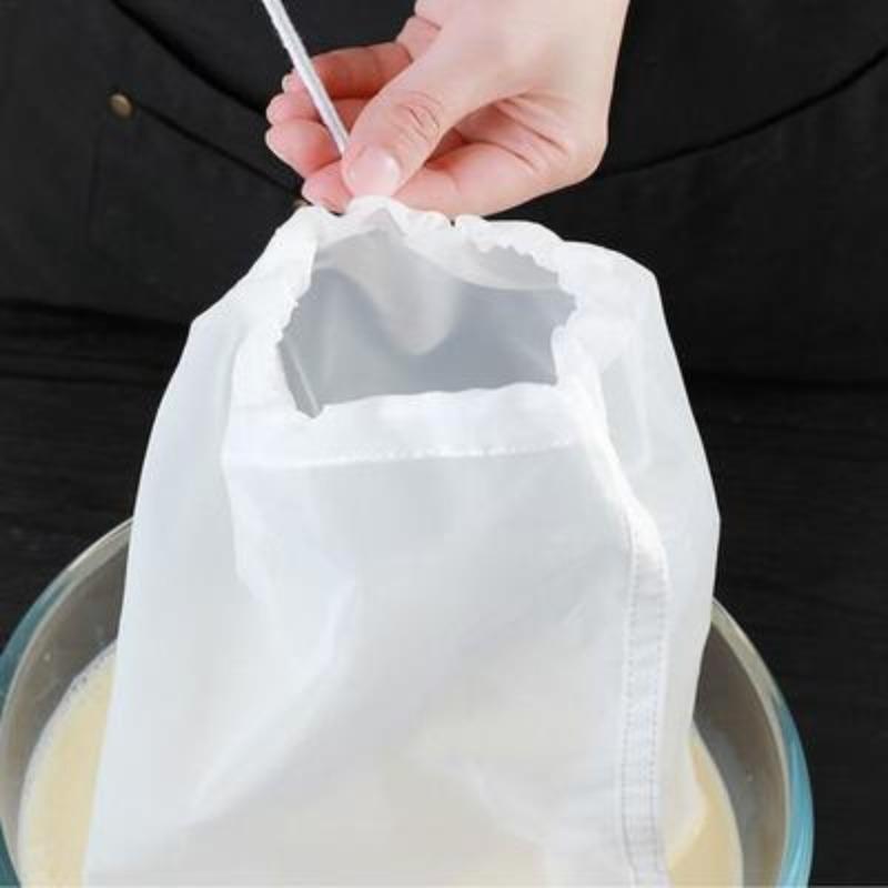 Nylon Filter Bags, Plant Milk Strainer, Tea Strainer, Mesh Filter, Kitchen Gadgets for Home, Food, Cheese, Honey Strainer