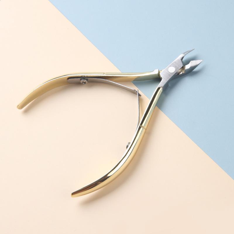 Stainless Steel D501 Cuticle Remover Scissors - Nail & Hand Care Scissors for Ingrown Nails & Manicure