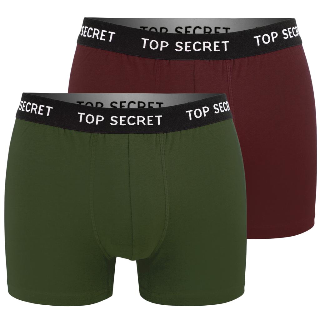TOP SECRET Baumwoll-Boxershorts für Herren, 12er-Pack