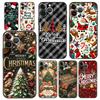 Frohe Weihnachten Handyhülle Cover für iPhone 17 16 15 14 13 12 Pro Max 11 Pro Max 17 AIR Plus Stoßfest Weiche TPU Hülle Funda Tasche