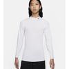 Nike Pro Dri-FIT Fitness Mock-Neck Long-Sleeve T-Shirt White FB7909-100