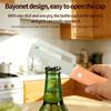 Vegetable Peeler with Wooden Handle Stainless Steel Sharp Blade Peeler 2-in-1 Bottle Opener Kitchen Peeling Utensil