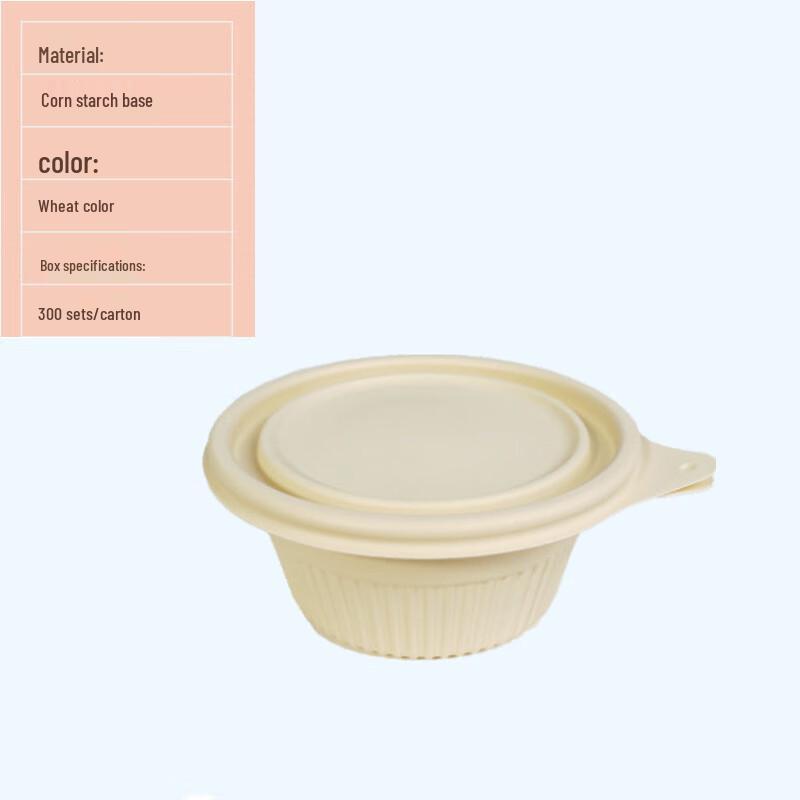 Corn Starch Biodegradable Disposable Food Container