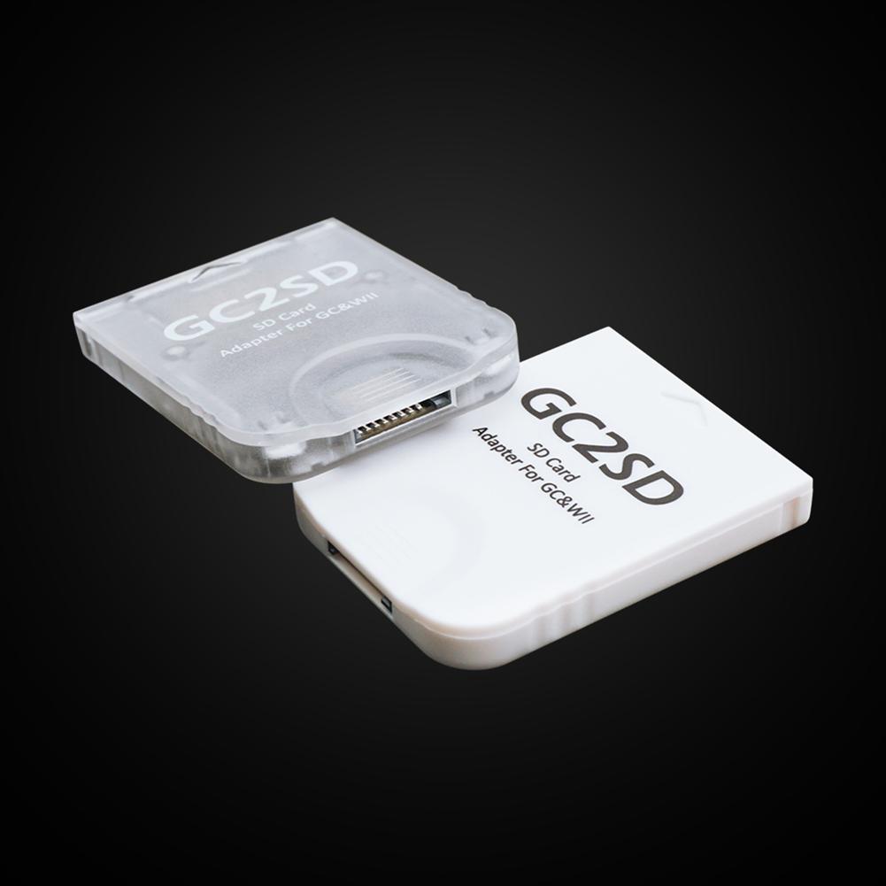 GC2SD Memory Card Adapter Micro Plug and Play SD Card Adapter For Nintendo Gamecube NGC and Wii Retro Video Game Console
