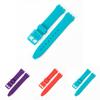 Comfortable And Adjustable Silicone Watch Band For Swatch 16mm 17mm 19mm 20mm