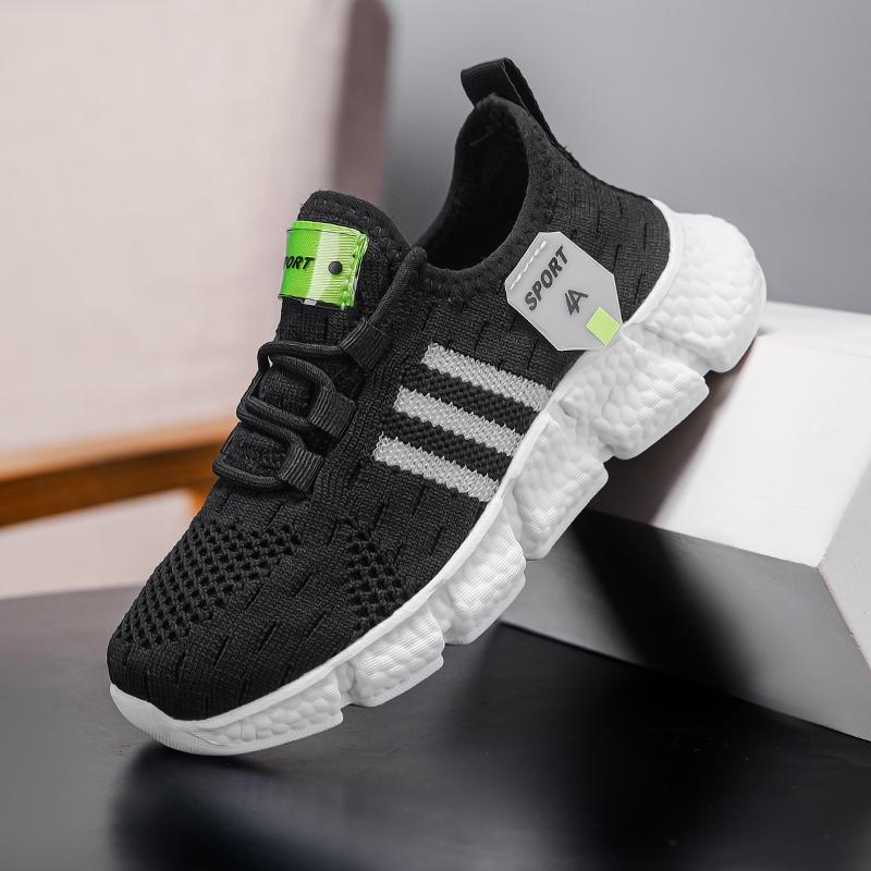 28-39 Dětské nadměrné velikosti Lehké Jednoduché Stylové Prodyšné Síťované Ležérní Sportovní Obuv Běžecká Obuv