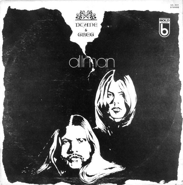 Виниловая пластинка DUANE GREG ALLMAN Duane Greg Allman 33301 BOLD 1972 США Рок Б/у