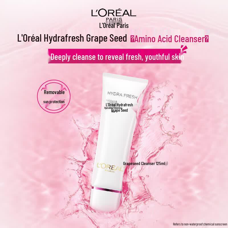 L Oréal Очищающее средство для лица с экстрактом виноградных косточек