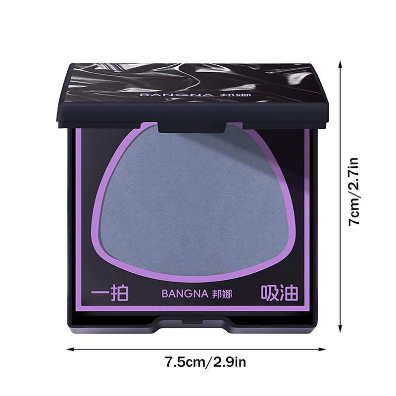 150 Sheets Oil Blotting Papers With Case & Powder Puff Oil Absorbing Sheets Bamboo Charcoal Face Oil Blotting Sheets For Make Up