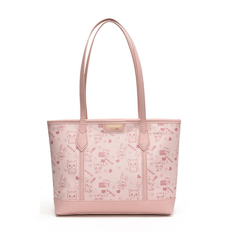 Velkokapacitní taška Dámská Nová Ležérní Univerzální Taška přes rameno Nákupní taška Módní Třída Dojíždění Tote taška