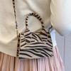 Zebra Series Handbag 2025 New Fashion Women's Shoulder Bag Trendy Messenger Bag Underarm Baguette Bag