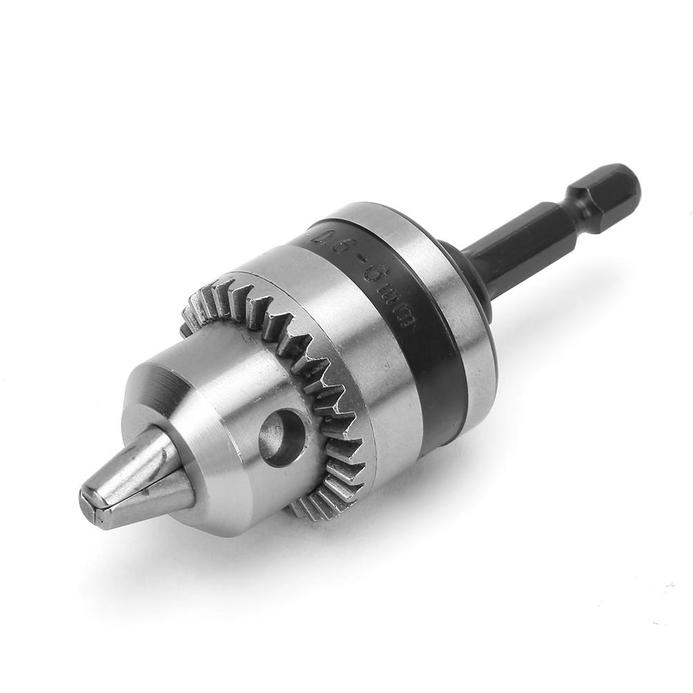 Mandrină de burghiu cu cheie ușoară 0.66MM 3824UNF + 14 Tijă de extensie cu filet 38 cu cap hexagonal