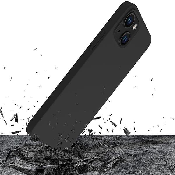 Etui do iPhone 14 Plus 3MK Silikonowe Czarne