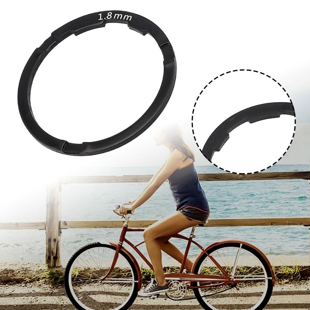 Freehub Spacer AL6061 Aluminum Alloy Black/Silver Flywheel