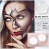 Eyeshare Cosplay Farbkontaktlinsen für Augen Halloween-Linsen Blaue Augenkontaktlinsen Schwarze Linsen Jahreslinsen 14,5 mm
