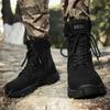 Men Tactical Boot Outdoor Male Combat Hiking Shoes Casual Special Force Desert Military Unisex Non-Slip Ankle Work Safety Shoes