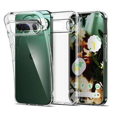 Für Google Pixel 9 Pro XL, ultradünne, transparente Silikon-Telefonhülle für Pixel 9Pro 5G 8A 8pro Pixel9 Pro XL, klare TPU-Schutzhülle