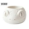 Niche Desktop Landscape Decor Lizard-Shaped Planter, 3D Printed Cute Animal Flower Pot, Small Minimalist Desk Accessory Plant Container for