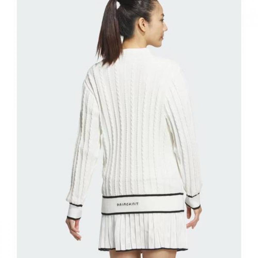 Adidas Golf Cable Pattern Cardigan In6624