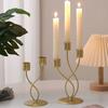 European Style High Footed Candlestick Romantic Long Candle Candlestick  Candlelight Dinner