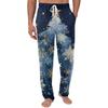 Men's Knitted Fashion Print Pocket Casual Pants Pajama Pants