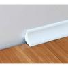 1pc 1/2/3meters White self-adhesive decorative strip, flexible corner decorative strip, suitable for walls, floors