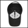 White Fang CA777 Baseball Cap with Logo Emblem and Stylish and Cool Design (White) Men's Brim,