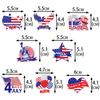 American Independence Day Decorative Fragments For Celebration Event And
