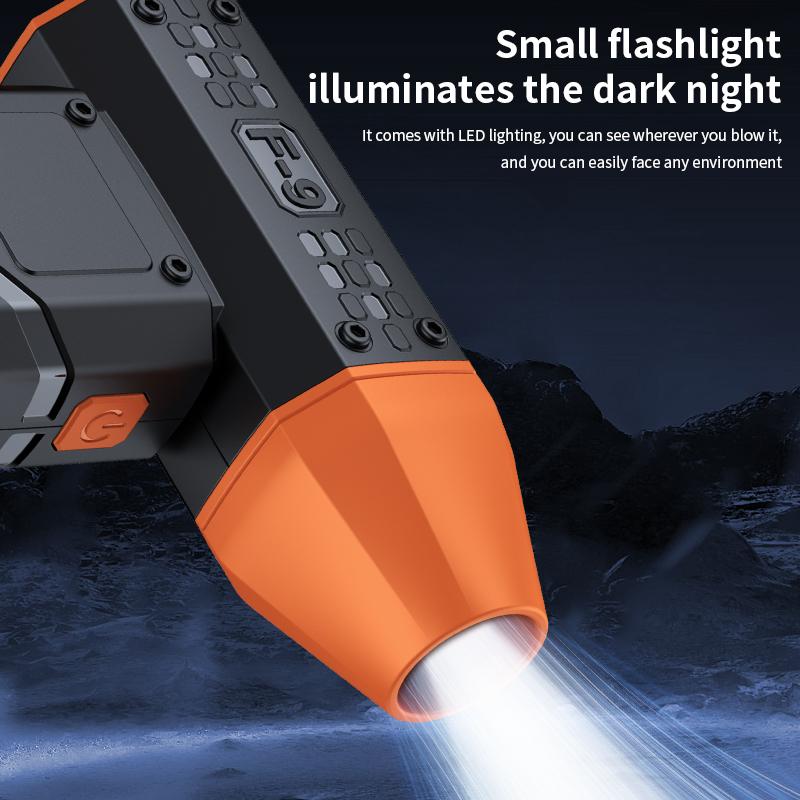 Violent Fan 400000RPM Powerful Air Blower Vacuum Dust Cleaner Charging Strong Winds 58m/s Brushless Turbo Jet Blower Dry 2025