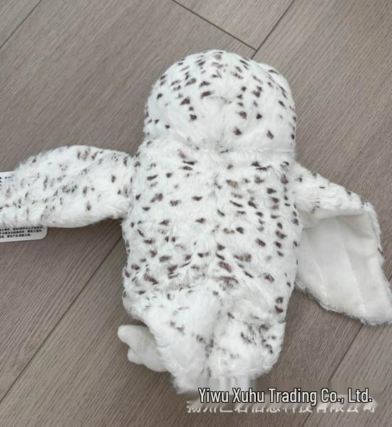 Interactive Cartoon Owl Hand Puppet Plush Doll for Parent-Child Play