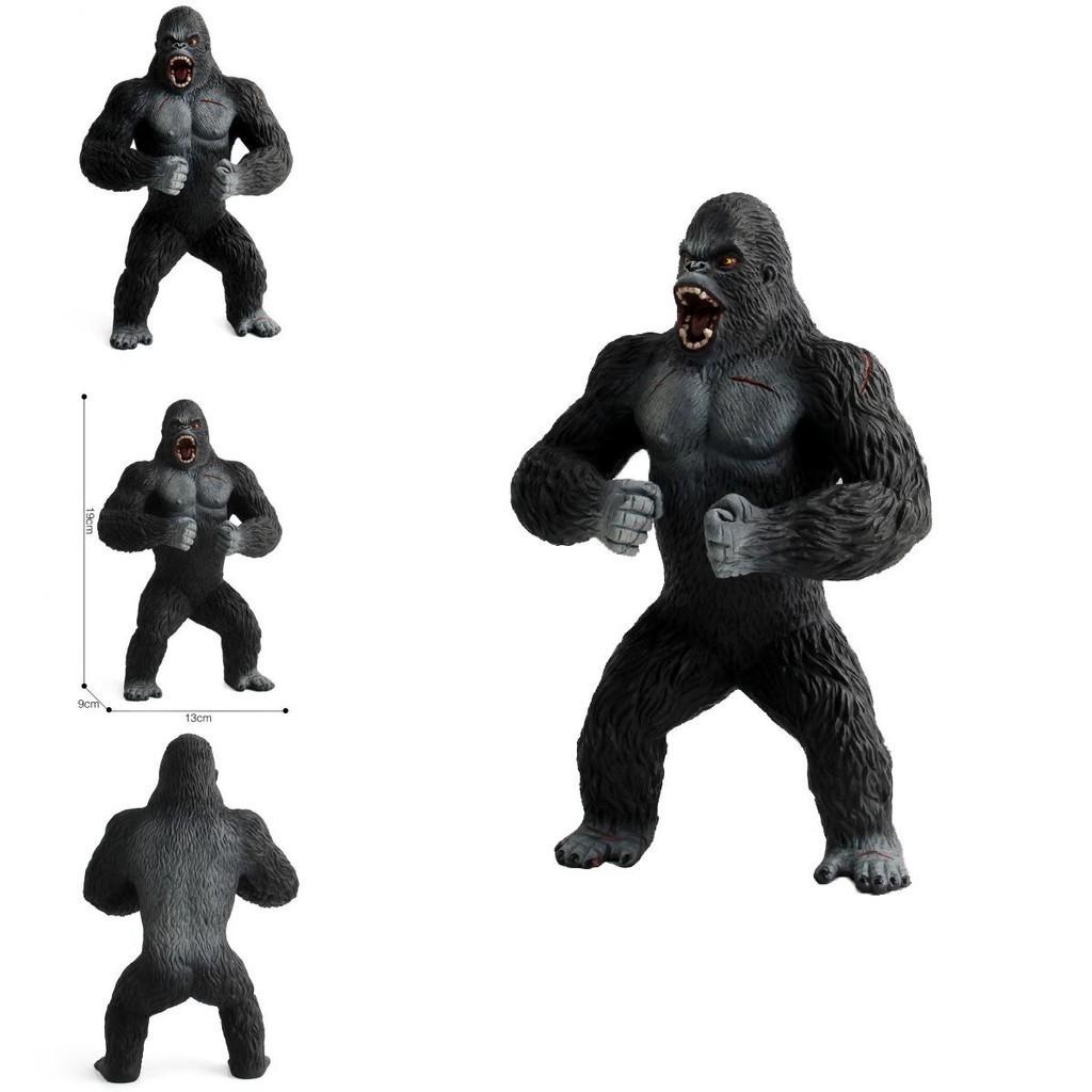 Figura de Ação Gorila Incrível do Crânio do King Kong Ilha de Ação Brinquedo de PVC Para Brincadeiras Imaginativas
