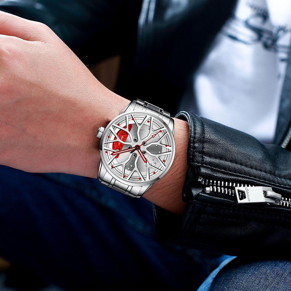 Ceas Casual Bărbați Ceas Business Ceas Sport Ceas Quartz Ceas Hollow Ceas din Oțel Inoxidabil