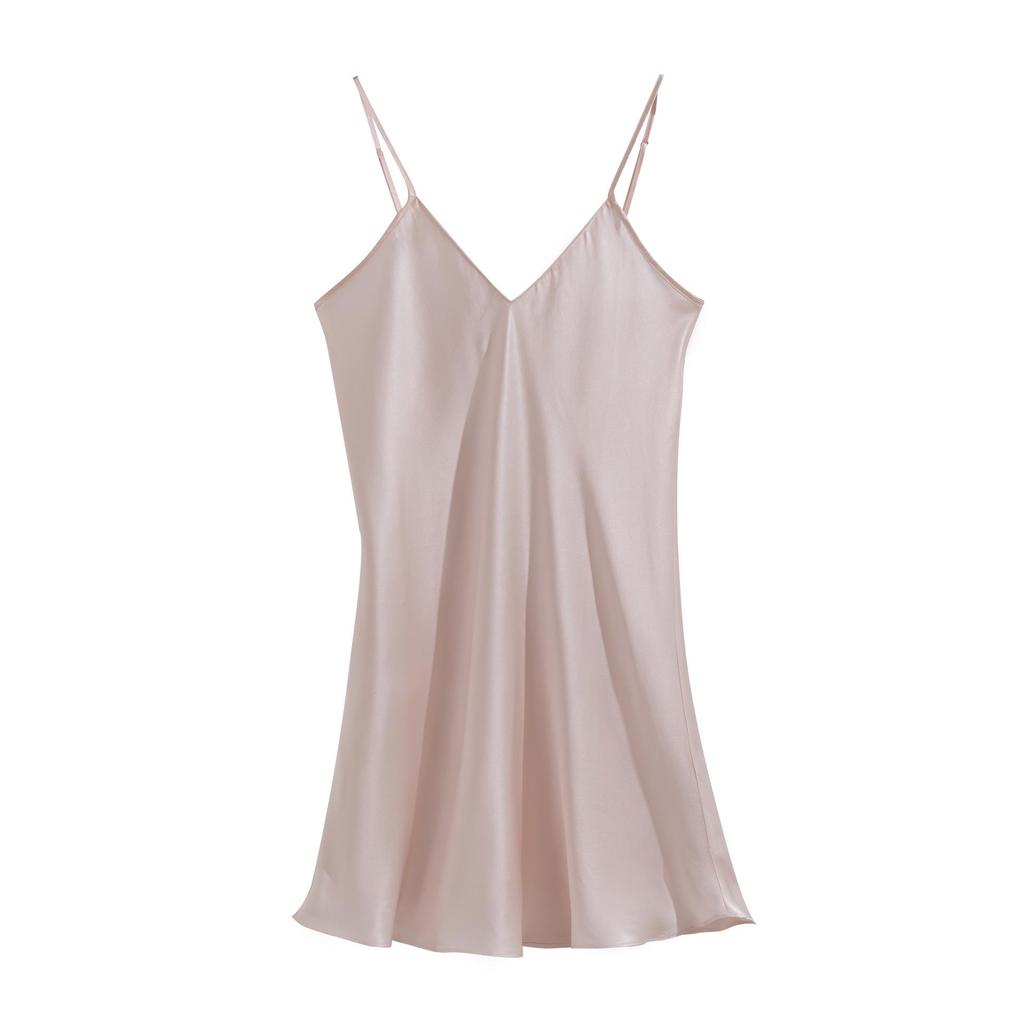 Women's Chic Mulberry Silk Camisole Pajamas - Luxurious and Sensual Homewear