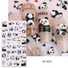 Cartoon Nail Decals Animals Nail Decoration Relief Manicure  Nail Salon