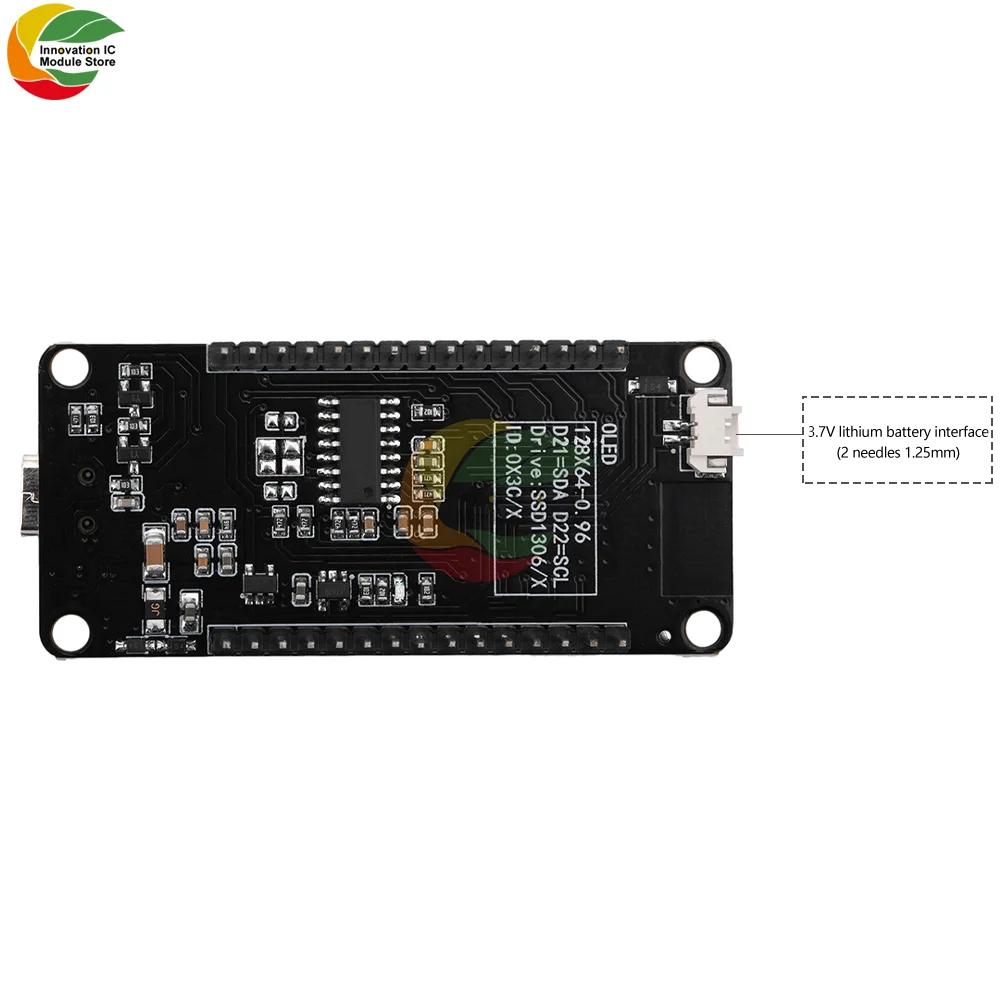 ESP32 ESP-32D WIFI Development Board Module CH340C With 0.96 OLED Screen Yellow Blue Display 30Pin