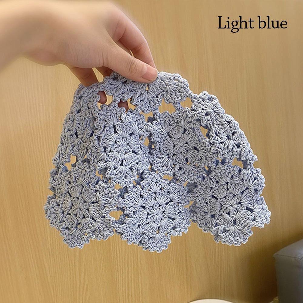 Flowers Beret Cap Lace Skullies Hat Breathable Knitted Hat  for Women