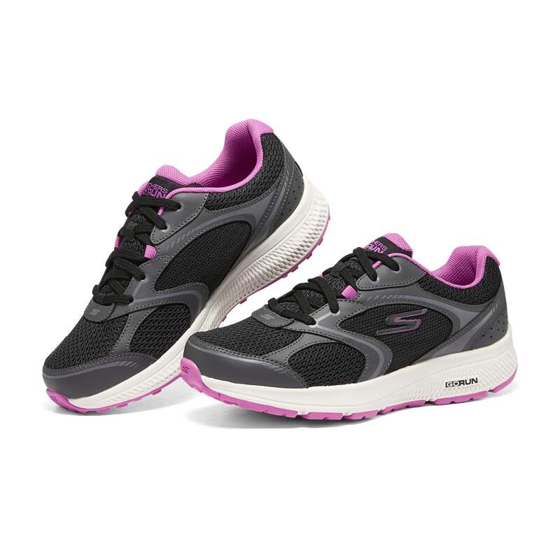 Skechers Women's 128280-BKPR Athletic Shoes
