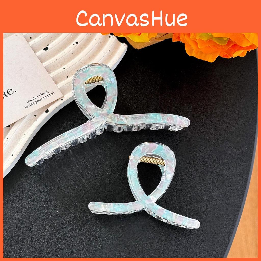 Chic Large Mermaid Hair Claw Clip For Sophisticated Updos And Ponytails In Various Colors