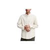 Solid Color Loose Fit Single Breasted Long Sleeve Shirt Unisex Shirts Off-White 460690-01