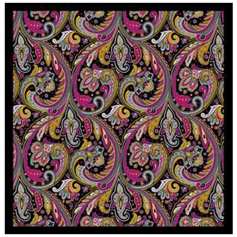 90*90Cm Spring Bohemia Style Jungle Printed Small Square Scarf Women Ethnic Foulard Hijabs 90x90cm