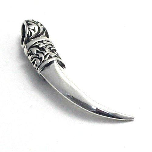 

Ganesha Tusk Indian God Amulet Ritual Item Silver 925 Pendant Top