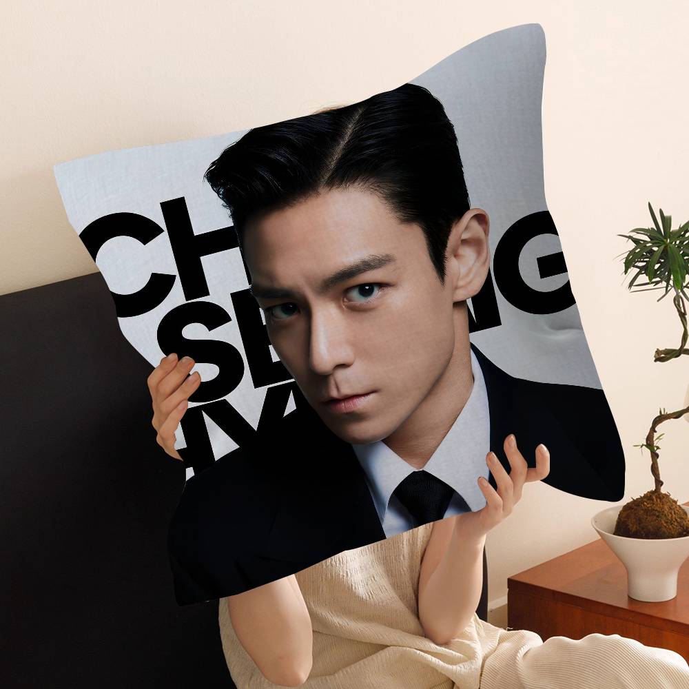 Korean Celebrity Singer T-TOP Pillow Cover Sofa Cushion Cover Home Room Decoration Children Gift