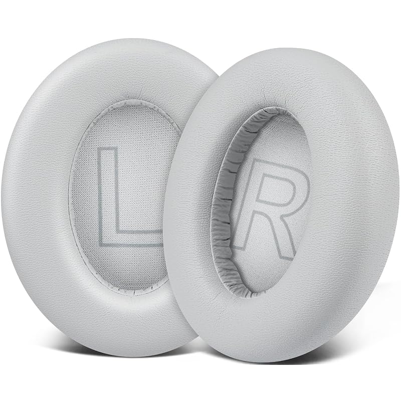 

SOULWIT ear pads ear cushion for Anker Sound-core Life 2 (Not fit Compatible with Neo)/Q20/Q20+/Q20I/Q20BT soft protein leather ear cup noise
