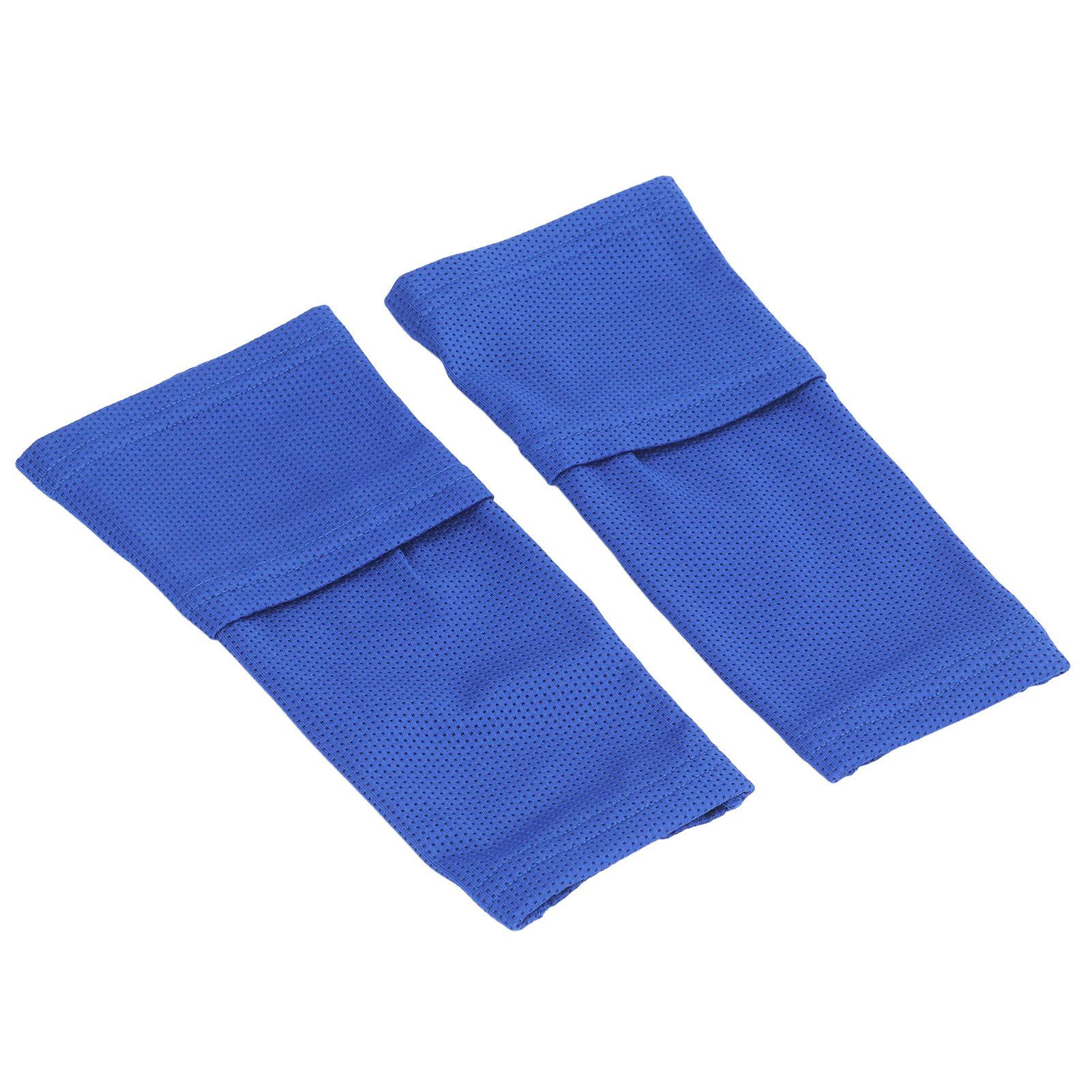 

1 Pair Soccer Shin Guards Socks Prevent Slip Double Layers Leg Protection Shin Socks for Football L(for 6.5-9kg)