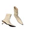 Fashion Women's Shoes 2024 High Quality Mid-Calf Women's Boots Fashion Back Zipper Modern Boots Women Sexy Pointed Toe Shoes for Women
