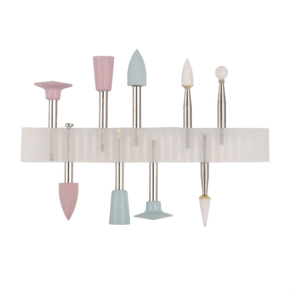 9 Buc. RA0309 Kituri Lustruire Compozit Dentar Lustruitor Rășină Cauciuc Siliconic Pentru Piesa de Mână de Viteză Mică Stomatologie Dinți Porțelan