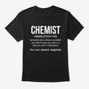 Chemist Definition T-Shirt Made In the USA Size S To 5XL