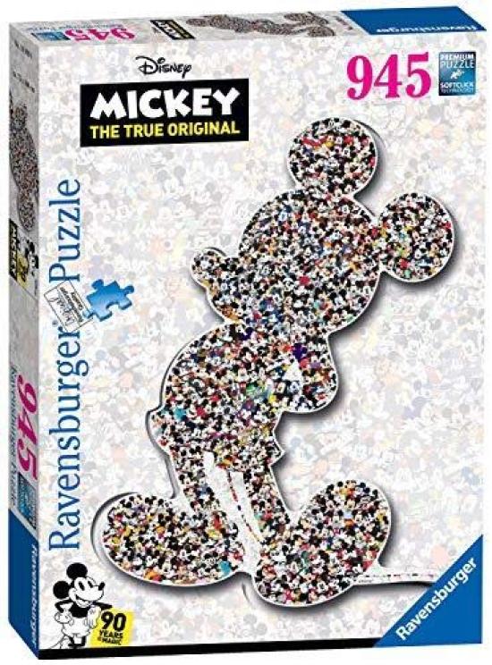 0990 Disney Mickey Mouse Jigsaw Puzzle, 945 Pieces, Disney Mickey The True Original [Used]