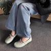 Fashion Retro Woman Shoes Round Toe Modis Female Footwear 2025 Comfortable Dress Flat Mary Janes Korean Shoes Round Toe Female Footwear